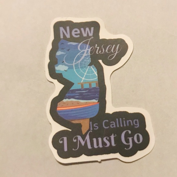 New Jersey Matte Finish PVC Removable Waterproof Decor Accent St… - Picture 5 of 9